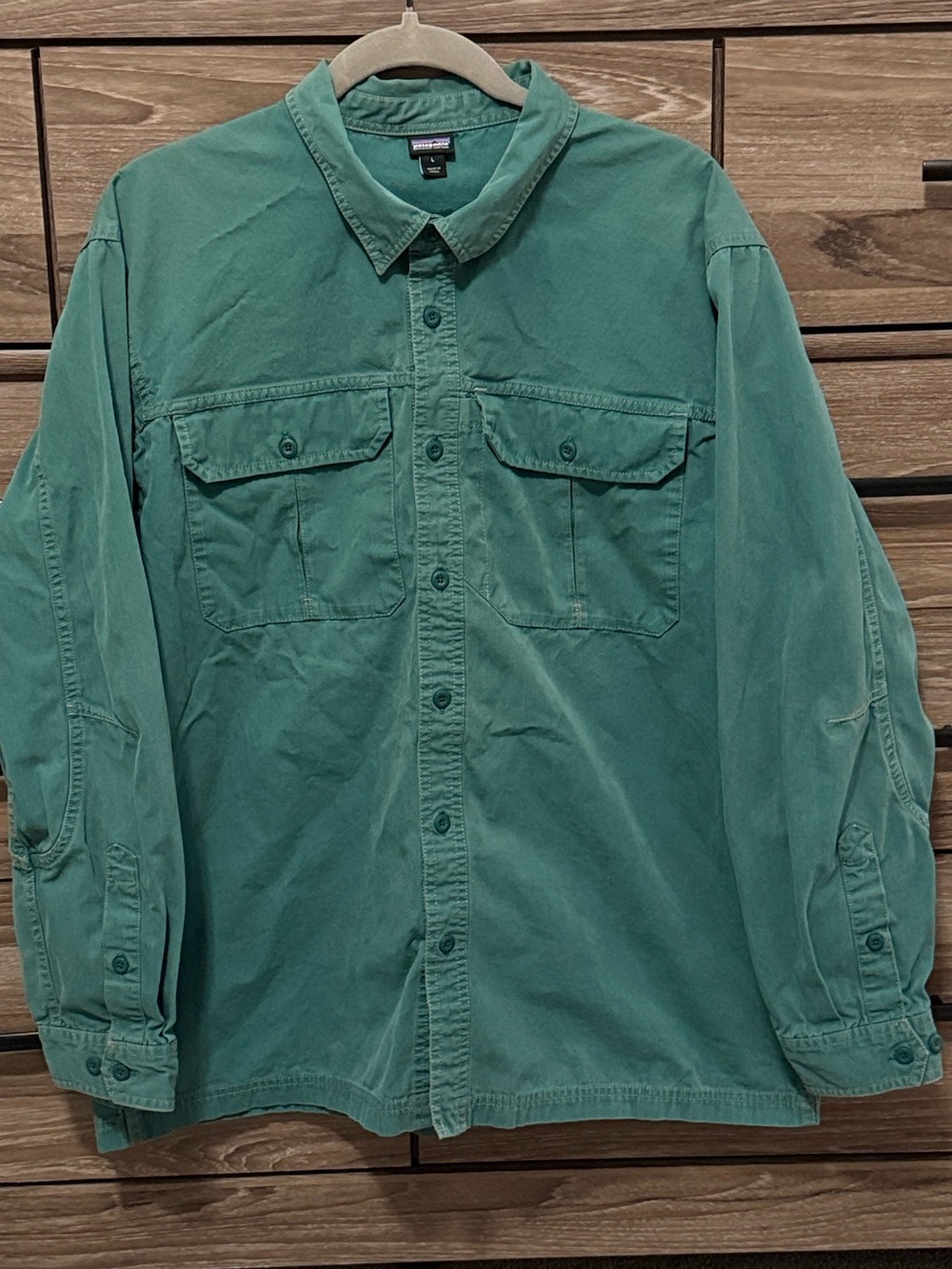 Patagonia All Season Field Shirt Size Large Arbor Green